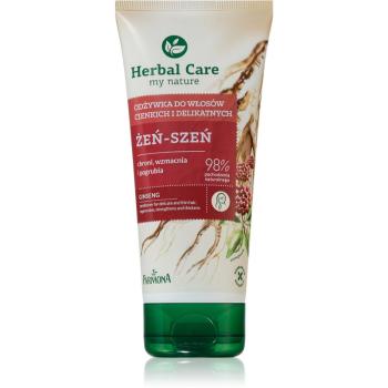 Farmona Herbal Care Ginseng balsam regenerator pentru par fin 200 ml