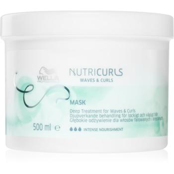 Wella Professionals Nutricurls Waves & Curls masca de netezire pentru par ondulat si cret 500 ml