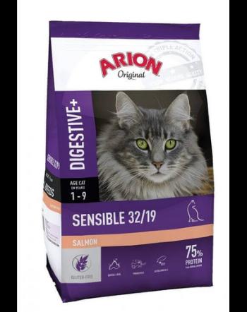 ARION Original Cat Sensible 2 kg hrana pisici cu digestie sensibila