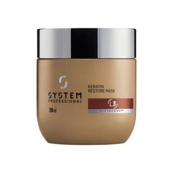System Professional Mască revitalizantă cu cheratină LuxeOil (Keratin Restore Mask) 200 ml