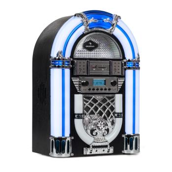 Auna Arizona DAB+ Jukebox, BT, radio DAB+/UKW, USB, SD, MP3, CD player