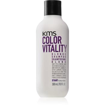 KMS Color Vitality Blonde Shampoo sampon hranitor pentru parul blond cu suvite 300 ml