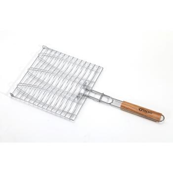 Tepro 8525 3 grilă de pește cu mâner din lemn