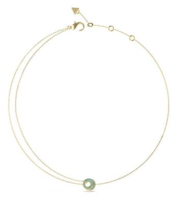 Guess Colier stilat placat cu aur Blooming Summer JUBN05226JWYGAQT/U