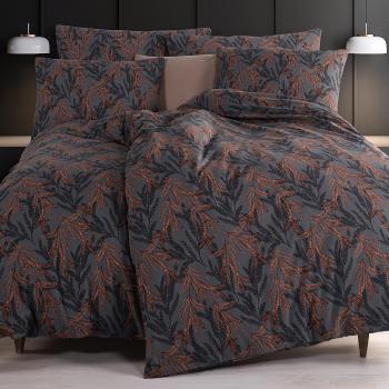 Lenjerie de pat din bumbac renforce 4Home MidnightFern , 140 x 200 cm, 70 x 90 cm