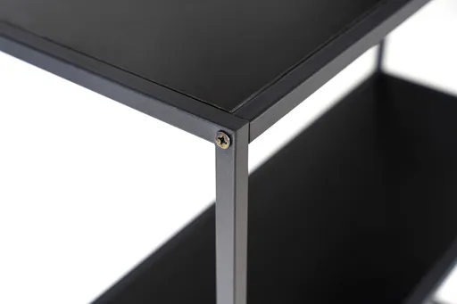 Bufet, Hanah Home, Andas, 80x85x30 cm, Negru