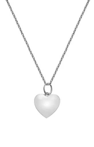Hot Diamonds Colier din argint cu inimă Silver Whisper SWP001 (lanț, pandantiv)