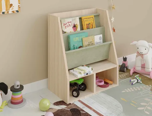 Corp biblioteca, Hanah Home, Coco, 64x90x28 cm, Maro