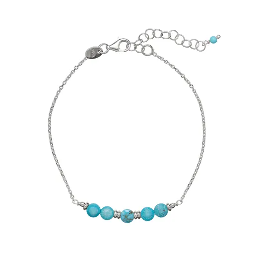 Alisia Brățară frumoasă din argint cu turcoaz AL3870-Argento