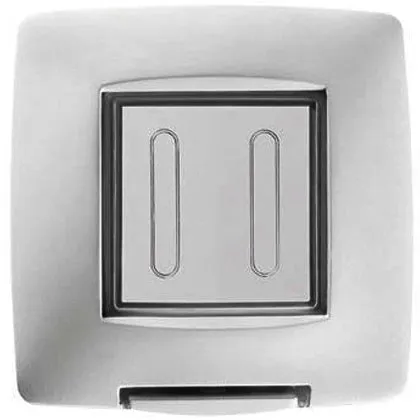 Rama de etansare IP55 2 module Gewiss Chorus GW16702VT, titan