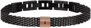 BREIL Brățară frumoasă din oțel Black Diamond TJ2956