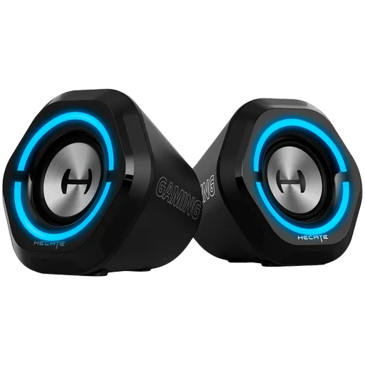Boxe Edifier G1000, 10 W, difuzoare 2x2,5", Bluetooth 5.3, Iluminare RGB, Negru