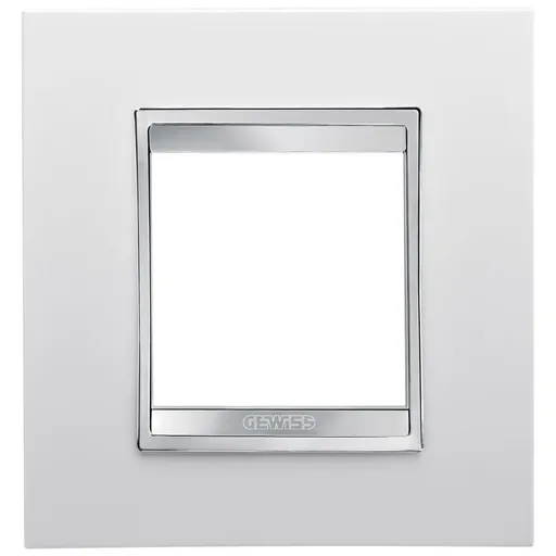 Rama 2 module Gewiss Chorus Lux GW16222TB, alb