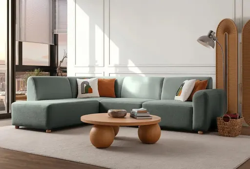 Coltar, Atelier del Sofa, 752EST1341, Frame: 70% HORNBEAM/30% MELAMINE COATED CHIPBOARD, Verde