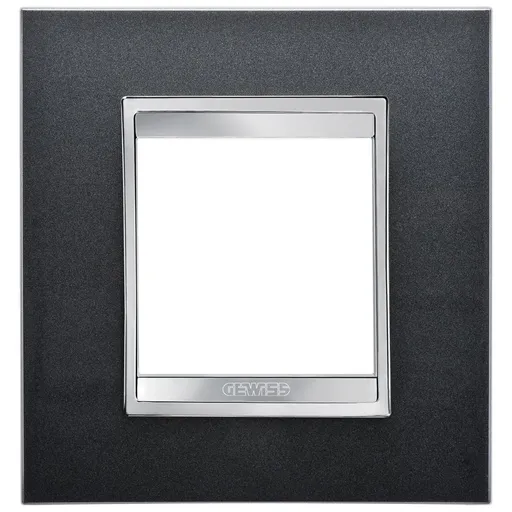 Rama 2 module Gewiss Chorus Lux GW16222VA, ardezie