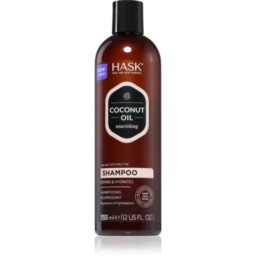 HASK Monoi Coconut Oil șampon îngrijire pentru un par stralucitor si catifelat 355 ml