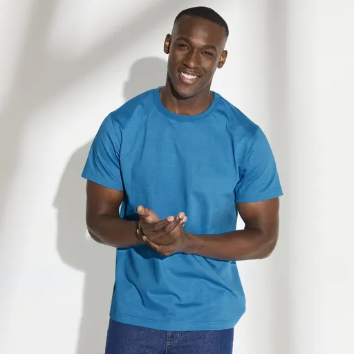 Tricou cu gât rotund, bumbac organic