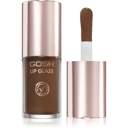 Gosh Lip Glaze lip gloss culoare 003 Dark Chocolate 5.5 ml