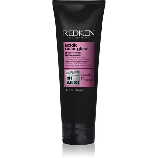 Redken Acidic Color Gloss Gloss-in-Mask mască nutritivă și hidratantă pentru păr pentru un par stralucitor si catifelat 50 ml