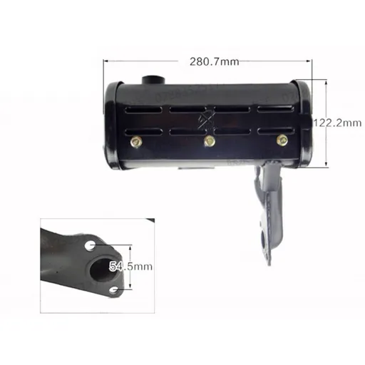 Esapament Motor Diesel 186F