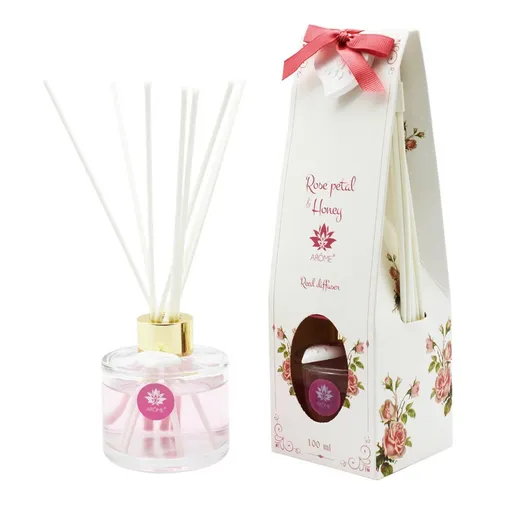 Difuzor cu bețișoare Arome Rose petal