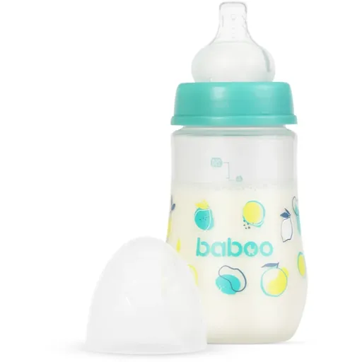 Baboo Anti-colic Feeding Bottle biberon anticolici Lagoon Fiesta, 3 m+ 250 ml