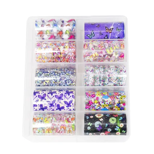 Folie de Transfer, Fluture, Set 10 buc