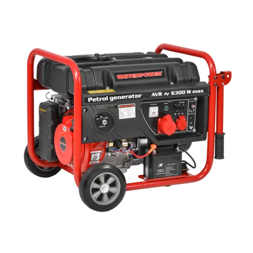 Generator de Curent 14 CP, 6300 W, 14 CP, Benzina, AVR - Hecht GG7300