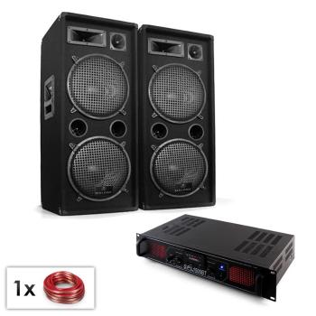 Electronic-Star Malone Bluetooth SPL bluetooth mp3 este compus din boxe de subwoofer de 2x12 " și amplificator 1500W