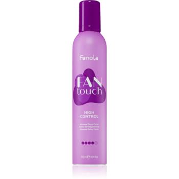 Fanola FAN touch spumă de regenerare pentru fixare foarte puternică 300 ml