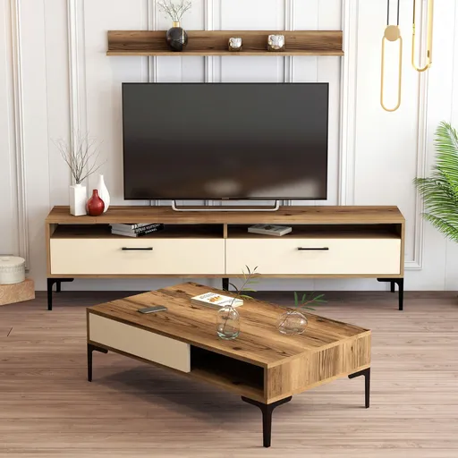 Set mobilier living, Hanah Home, Istanbul, Maro/Crem
