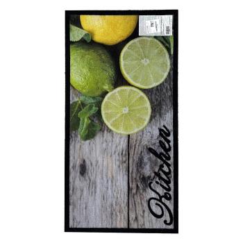 Konyhai szőnyeg 50x100 cm Kitchen Golden Greenery 04
