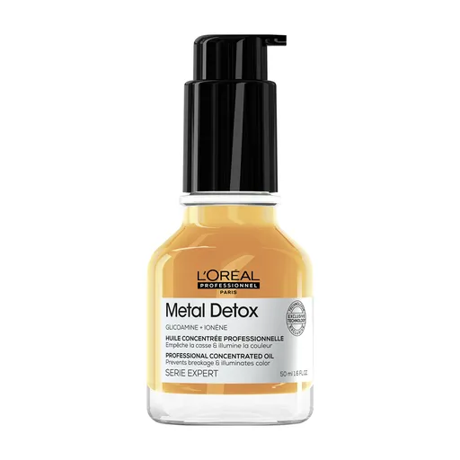 L'Oréal Professionnel Ulei concentrat împotriva depunerii particulelor de metal Metal Detox (Professional Concentrated Oil) 50 ml