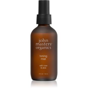 John Masters Organics Rose & Aloe Toning Mist ceață facială tonică 118 ml