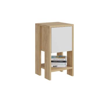 Măsuță de noptieră Ema Sapphire Oak, naturală