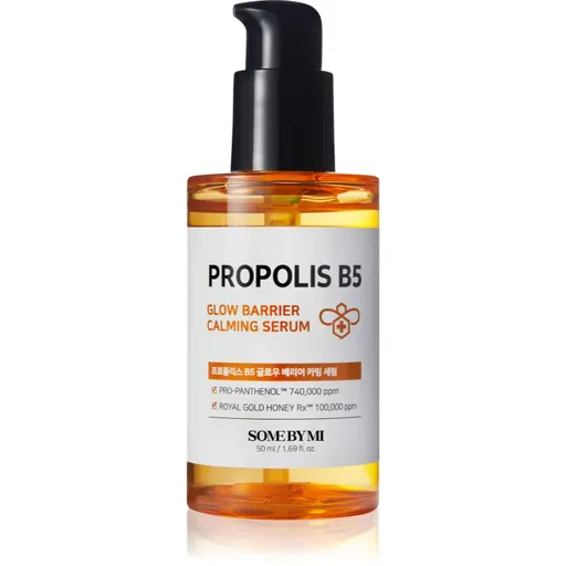 Some By Mi Propolis B5 Glow Barrier Calming Serum ser regenerant si iluminator cu efect calmant 50 ml