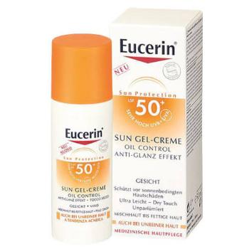 Eucerin Cremă gel cu efect de protectie solară Oil Control SPF 50+ 50 ml