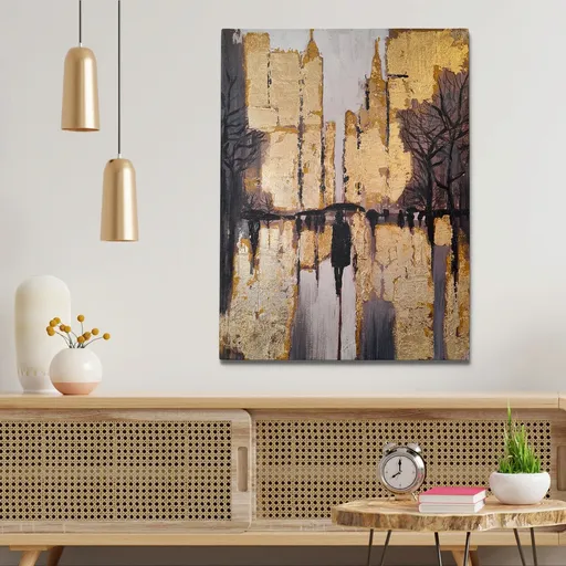 Tablou decorativ, OPG981670011027, Cadru: 100% LEMN (grosime: 3 cm), Multicolor