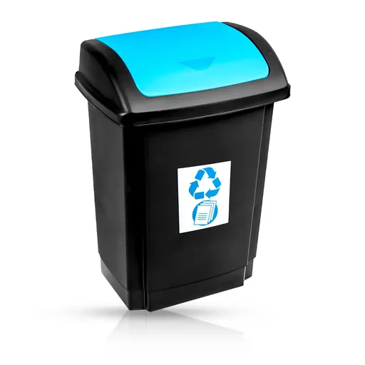 Cos de Gunoi Albastru pentru Colectare Selectiva - 25 L