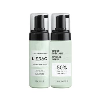 Lierac Set de spume faciale de curățare (The Cleansing Foam) 2 x 150 ml