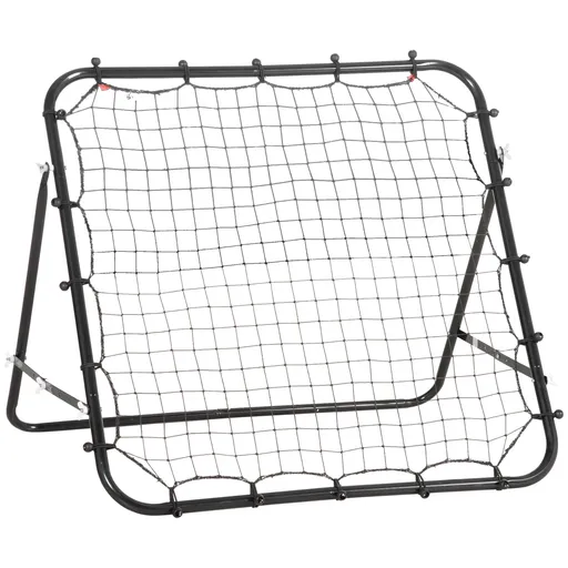 HOMCOM Rebounder pentru antrenament sportiv, plasă de return ajustabilă pentru fotbal și mai mult | Aosom Romania
