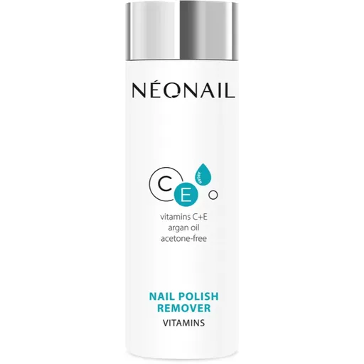 NEONAIL Nail Polish Remover dizolvant pentru oja cu vitamine C si E 200 ml