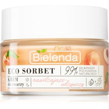 Bielenda Eco Sorbet Peach crema hidratanta si hranitoare 50 ml