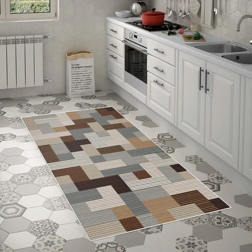 Covor, Mu113, 80x150 cm, Cafeniu