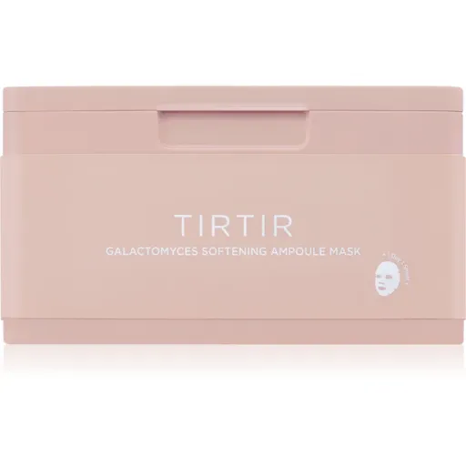 TIRTIR Ampoule Mask Galactomyces mască textilă iluminatoare cu efect de netezire 30 buc