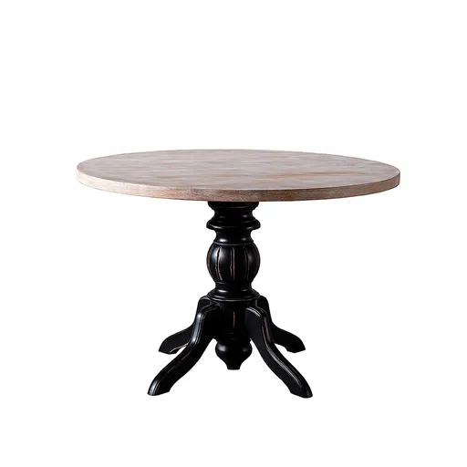 Masa, Hanah Home, Albero32, 115x115x75 cm, Negru