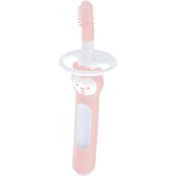 MAM Massaging Brush perie de dinti pentru copii 3m+ Pink 1 buc