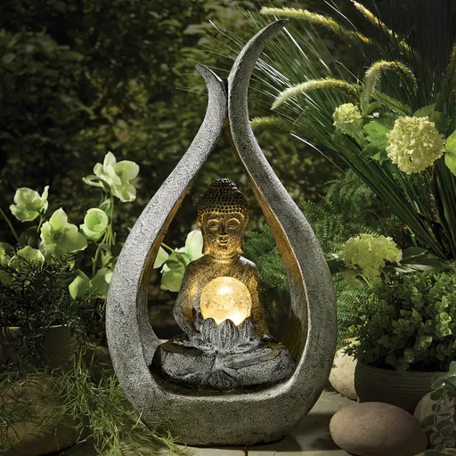 Statuie solară Buddha