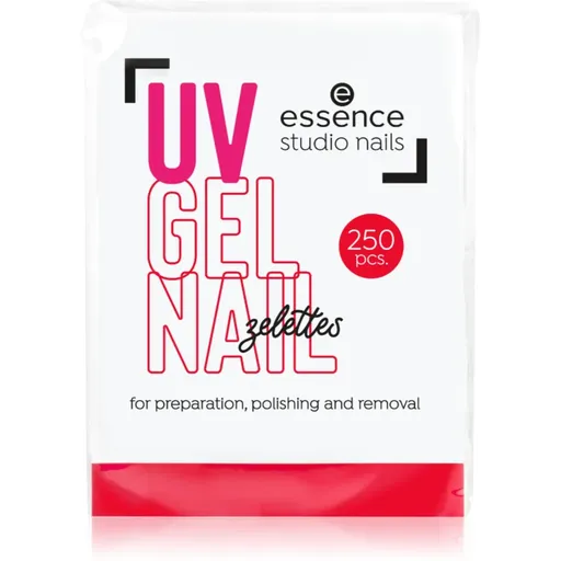 essence studio nails UV GEL NAIL vată de celuloză 01 all round talent 250 buc