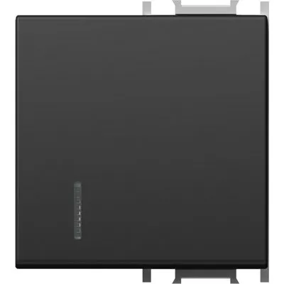 Modul Clapeta loc led 2 m negr, Set 10 buc, TEM Modul TEM-TM12SBIN-P